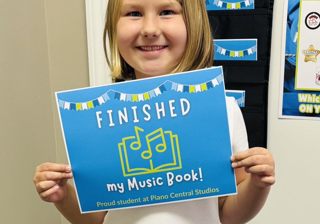 Finished my music book